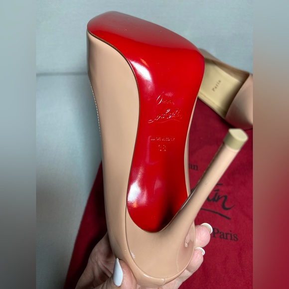 Brand new, never worn 100% authentic Christian Louboutin Pigalle 100mm pumps - Picture 4 of 6